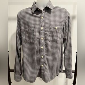 J. Crew button down shirt in light greenish / gray | medium